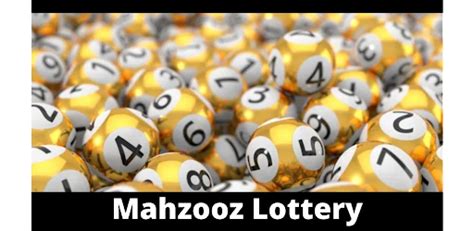 Mahzooz Lottery Results .